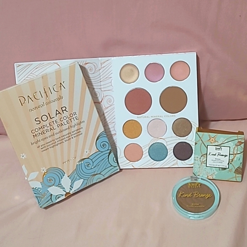 Pacifica Solar Mineral Palette and Kndr Bronzer
